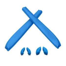 Kit de almohadillas para orejas de repuesto para anteojos de sol Oakley Commit SQ, Azul (Sky Blue), Talla unica