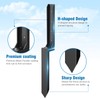 2 Pcs Fence Post Repair, Heavy Duty Fence Post Kit