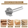 SpeTool Juice Groove Router Bits for Creating Precise Drainage Grooves