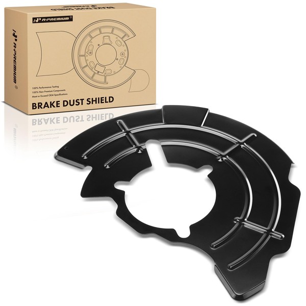 A-Premium Front Passenger Side Brake Dust Shield Compatible with Jeep