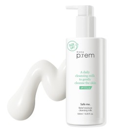 Make Prem Safe Me Relief Moisture Cleansing Milk, 16.9 fl oz (500 ml), Makeup Remover