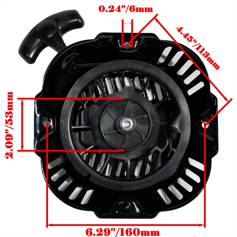 JMCHstore Pull Start Recoil Starter Assembly for Generac GP3600 GP3250