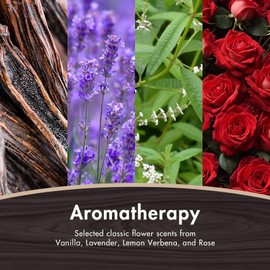 Scented Candles, Cukiy Jar Candle Classic Scent 4 Pack, Exquisite Colorful Smoke-Free Fragrant Aromatherapy Gift Set