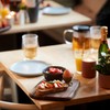 Point Virgule Walnut Wood Serving Board with Handle, Perfect for