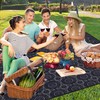 Supfitness Extra Large Picnic Blankets Waterproof Foldable (80 "x 80")