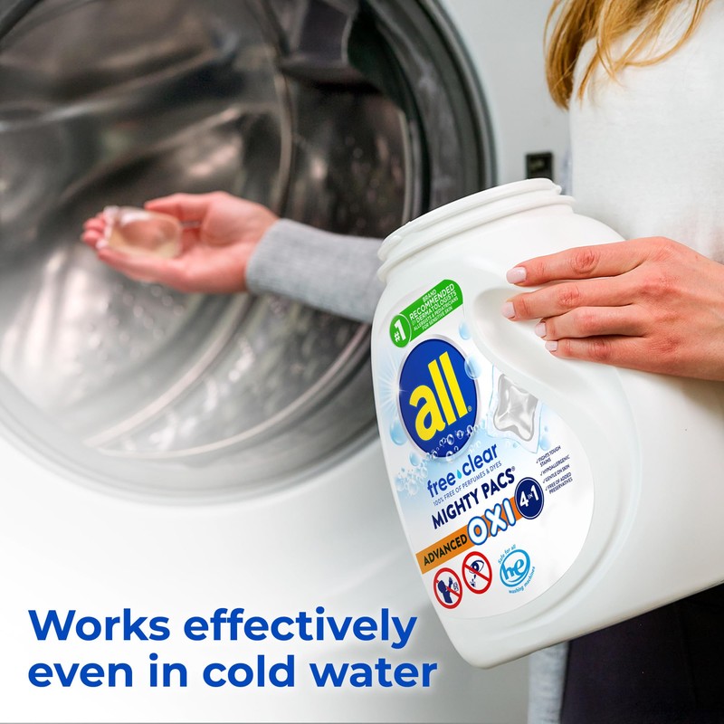 all Laundry Detergent Pacs, Mighty Pacs with OXI Stain Removers