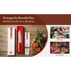 HEZHEN Santoku Chef Knife-7.3 inch Blade German DIN 1.4116 Stainless