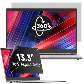 Mamol 360° Privacy Screen for 13.3 Inch Laptop 16:9, Removable Privacy Film, Anti Blue Light Anti-Glare Privacy Screen Protector for Lenovo Hp Dell Acer Asus Thinkpad Envy Xps