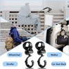 4 Pcs Baby Stroller Hooks, Walker Hook Hanging, Multipurpose 360°