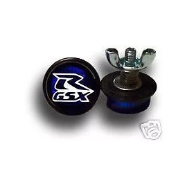 GSXR Tag Bolts \ Reflectors   Blue      SUZUKI GSXR 600 750 1000