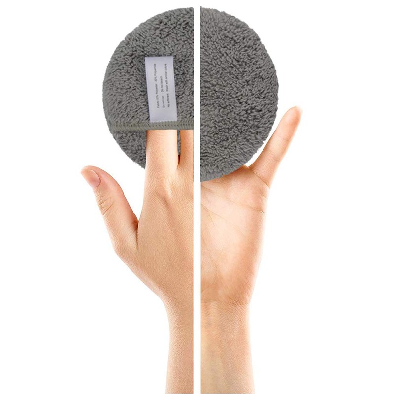 KinHwa Makeup Remover Pads Reusable Make-Up Pads Washable Microfibre Make-Up