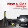 Unbranded 5x7" 7x6 LED Headlights H4 Projector Hi/Lo beam FOR