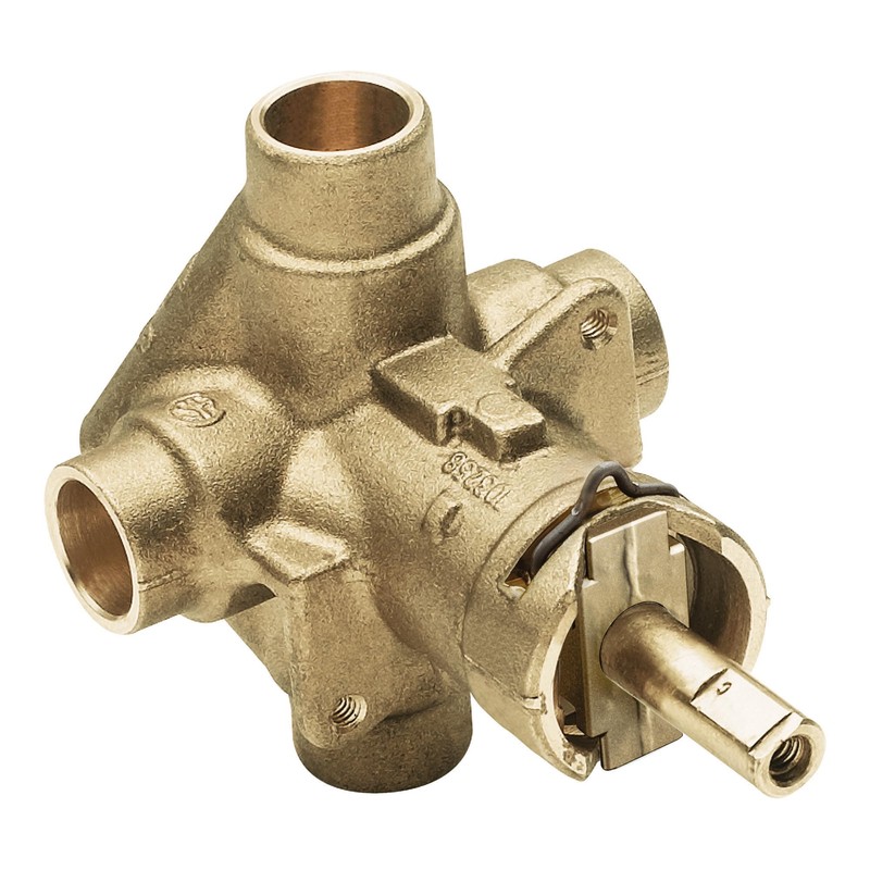 Moen Commercial Posi Temp Brass Pressure Balancing Shower Valve, 1/2-Inch