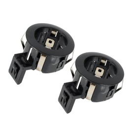 Motoforti Rear Car Bumper Parking Sensor Retainer, Backup Sensor Holder, for Toyota FJ Cruiser 2011-2014, Plastic, 89348-33030-C0, Black, 2pcs