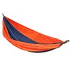 GO2 Traveler Nylon Hammock - Camping Hammock - Color: Orange/Navy