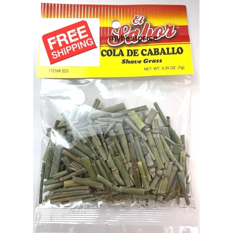 El sabor shave Grass ( Cola de Caballo) Exp 2025