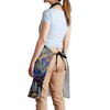 Smooffly Monet The Iris Garden Apron Unisex Adjustable Bib Apron,