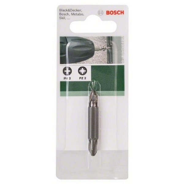 Bosch 2609255955 Double Ended 45mm Screwdriver Bit (Ph 2 -