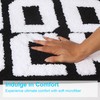 Cute Good Luck Bath Mat Black Bathroom Rugs Bathroom Accessories,