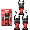EZARC Obsidian Carbide Oscillating Saw Blades, Multi Tool Blades Quick