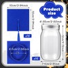 Amyhill 16 Sets Graduation Mason Jars for Centerpieces 12 oz