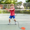 ALLOMN Solo Tennis Trainer Rebound with 3 String Balls, Solo