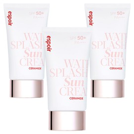 Espoir Water Splash Ceramide Sun Cream SPF50+ PA++++, 60ml, 3 pcs / 에스쁘아 워터 스플래쉬 세라마이드 선크림 SPF50+ PA++++, 60ml, 3개