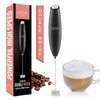 PACAHO Powerful Milk Frother with Double Whisk, Handheld Electric Foam