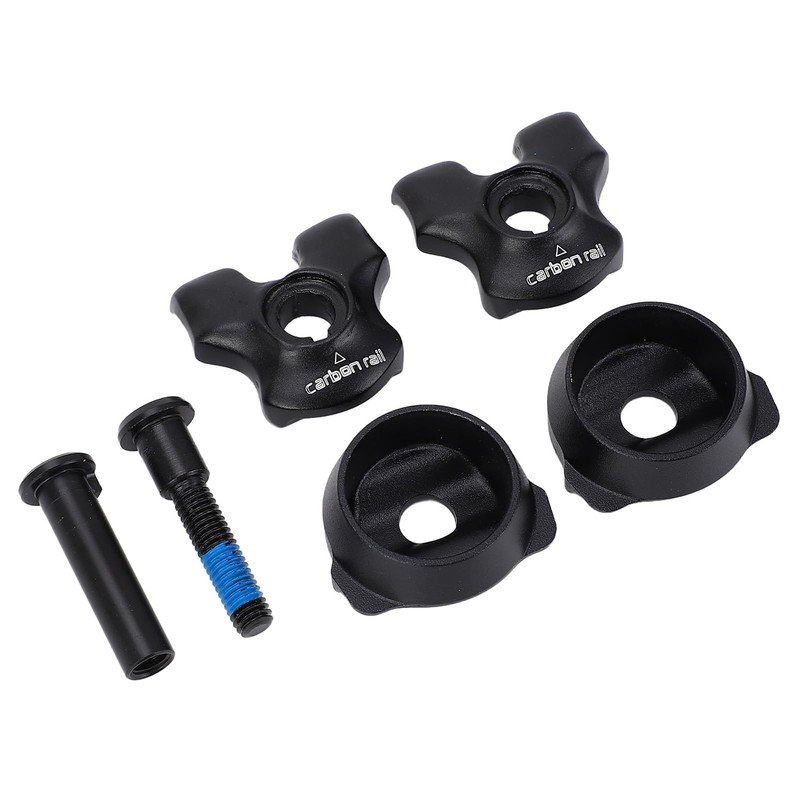 Bike Clamp Adapter Set, Rail Saddles Clamp Adapter 7x9mm Conversion