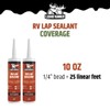 Liquid Rubber RV Lap Sealant, Self-Leveling Roof Sealant for RV