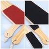 Healeved 4pcs Double Sided Foot Scrubber and Callus Remover Tool