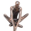 Lover Sculpture Ornament Man Lifting Woman Figurine Abstract Art Statue