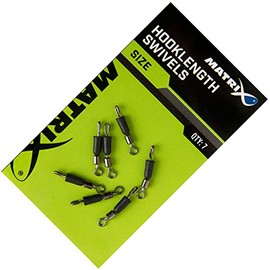 Fox Matrix Hooklength Swivels - 7 Fishing Swivels, Size: 14