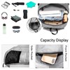 PORRASSO Hiking Backpack Foldable Waterproof Daypack 20L Lightweight Rucksack Backpack