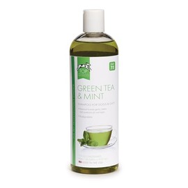 Top Performance Green Tea and Mint Shampoo for Puppies and Kittens – Natural Shampoo to Safely Bathe Young Pets, 17 Oz.