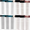 Eyebrow Tattoo Stickers1