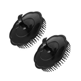 Baluue Ergonomic Scalp Shampoo Brush Set 2pcs Hair Scalp Massager Shower Brush for Deep Cleaning