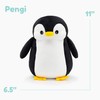 Bellzi Penguin Stuffed Animal Plushie - Penguin Kawaii Plush Toy