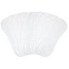 Kushies - Pack de 10 pañales lavables, color blanco
