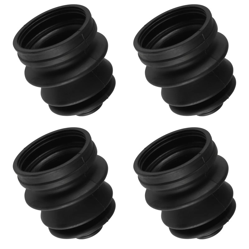 Caltric 2 Rear Axle Inner Outer CV Boot Kit for