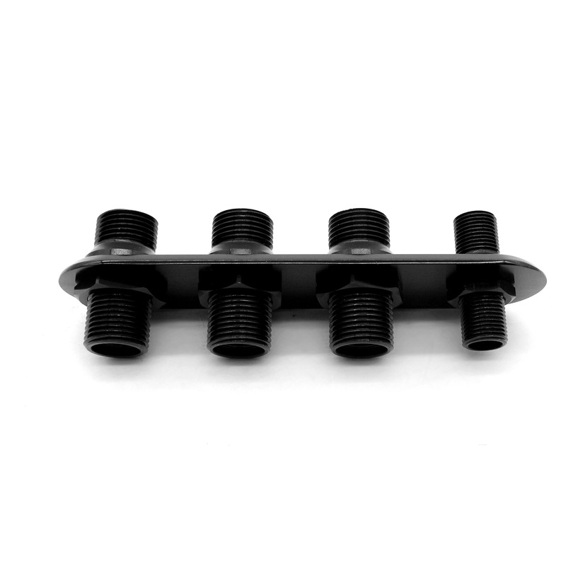4 Port Aluminum Firewall Heater and A/C Bulkhead Inline