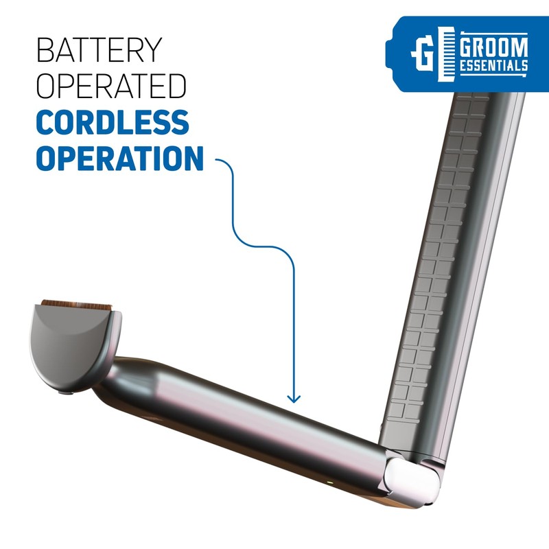 Chargeworx Electric Back Shaver and Body Hair Trimmer for Men