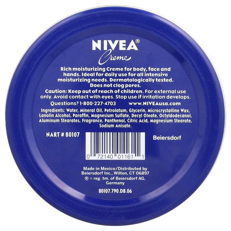 NIVEA Creme 13.5 Ounce Tin (400ml) (3 Pack)