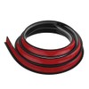 MASO 2Pcs Universal Car Side Fender Wheel Eyebrow Arch Rubber