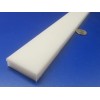 HDPE White Bar 1/2" Thick x 1.50" Wide x 24"