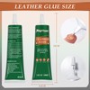 Nayrmaer Leather Glue, 60g Special Leather Adhesive, Permanent Clear Washable