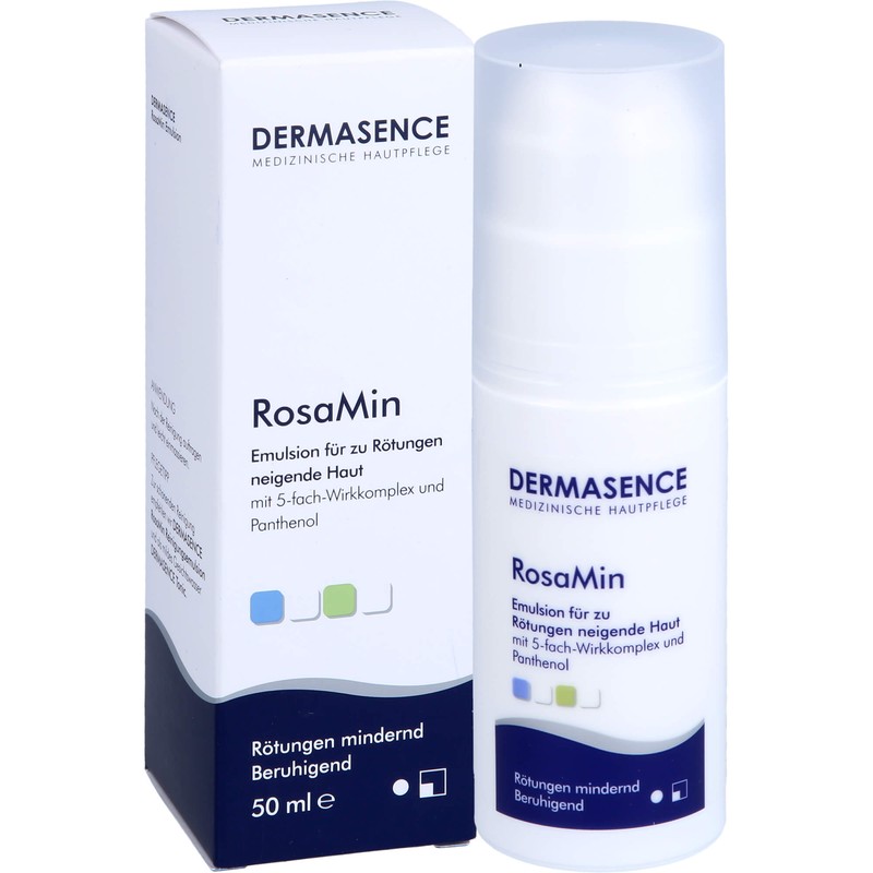 DERMASENCE RosaMin Emulsion für zu Rötungen neigende Haut, 50 ml