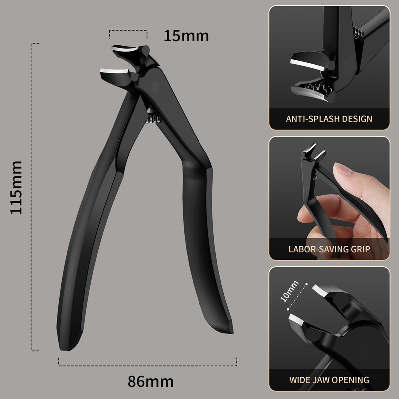 OFIDUS Long Handle Toenail Clippers for Seniors Curved Head Toe