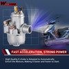 WOOSTAR 15mm Carburetor Bing Style Replacement for Puch Maxi Sport