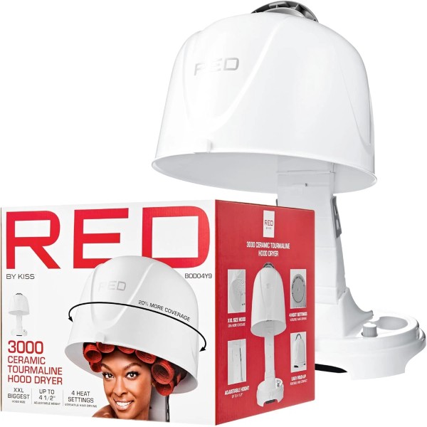 Does not apply 3000 Ceramic Tourmaline Professional Hood Dryer, 4
